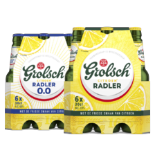 Grolsch radler 2% of radler 0.0%